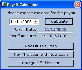 closing a loan when a loan matures