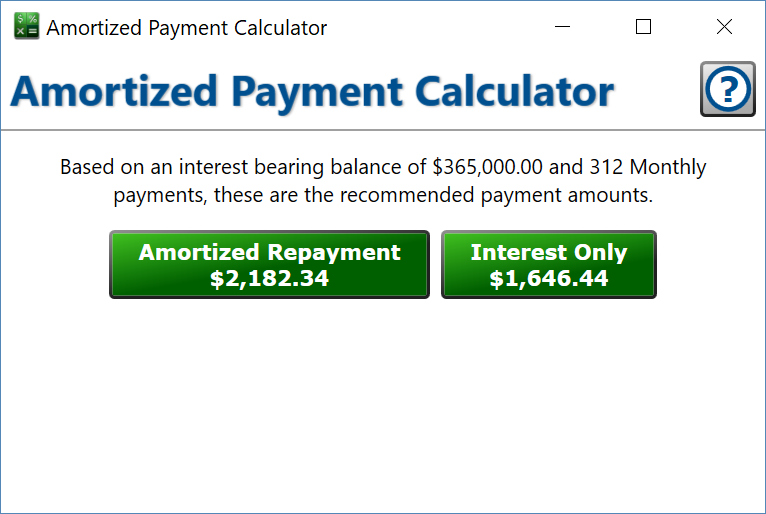 Payment Calculator